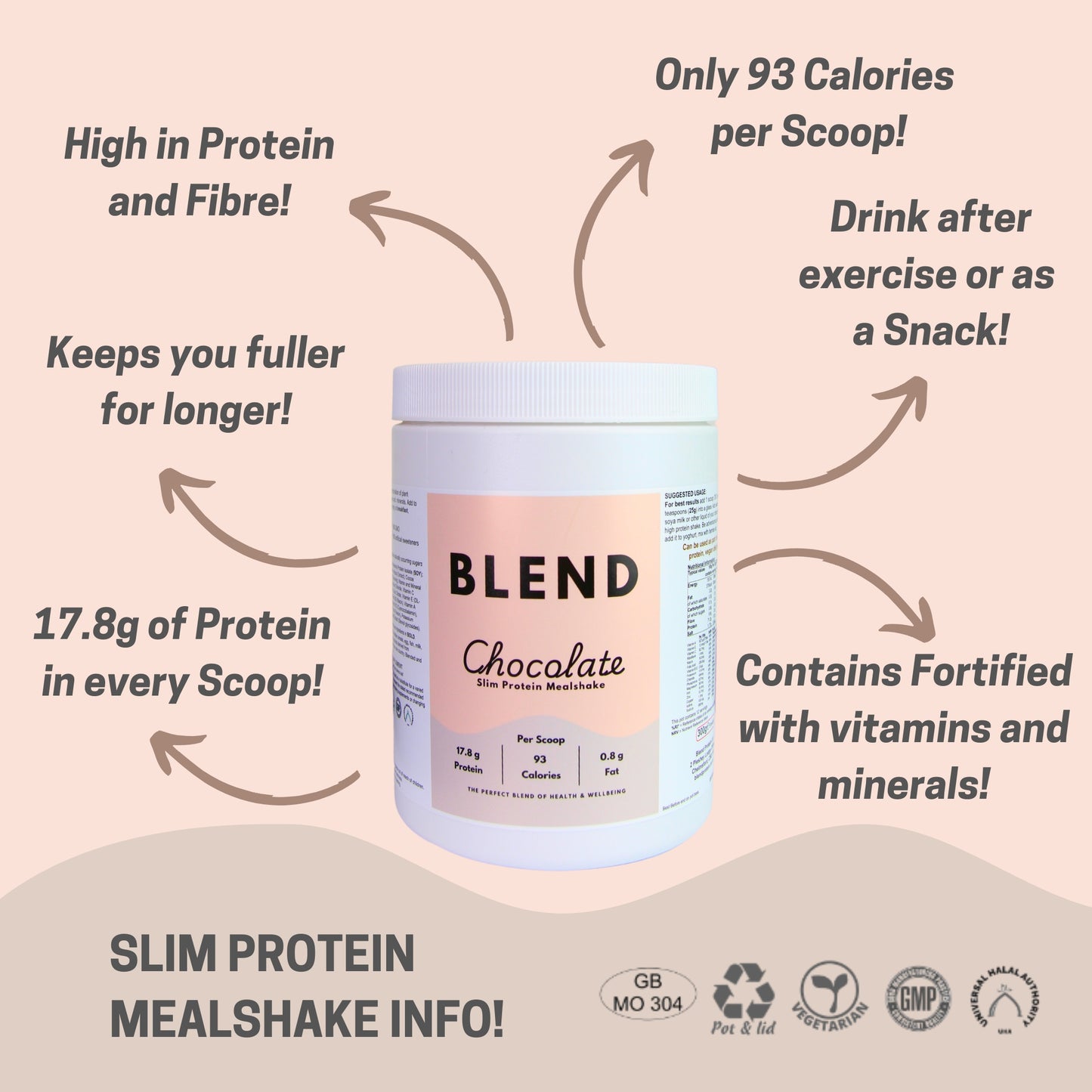 Slim Protein Mealshake - Chocolate Flavour